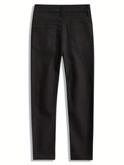 Men's Slim Fit Stretch Denim Jeans for All Seasons