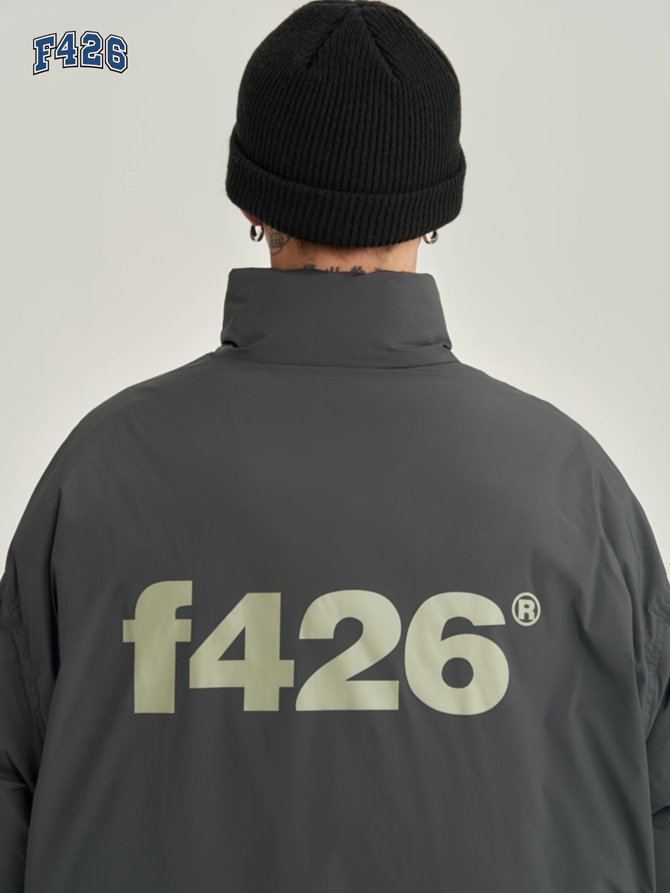 Men's Casual Softshell Jacket Stand Collar Pullover Coat for Fall Winter
