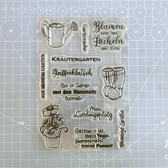 Flower Cartoon Transparent Stamp DIY Scrapbooking Decorative Card Making