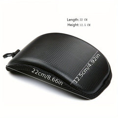 Skiing Snowboard Glasses Storage Box Zipper Hard Case Portable
