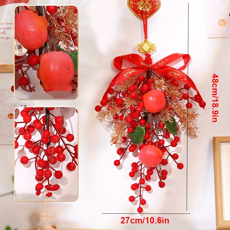 Lucky Fruits Year Hanging Ornaments for Spring Decor