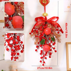 Lucky Fruits Year Hanging Ornaments for Spring Decor