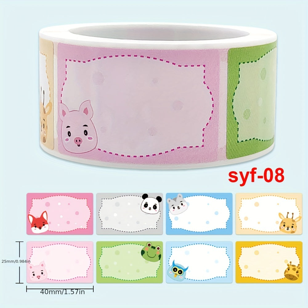 250pcs Name Stickers Labels Roll Classification Labels Stickers Self adhesive