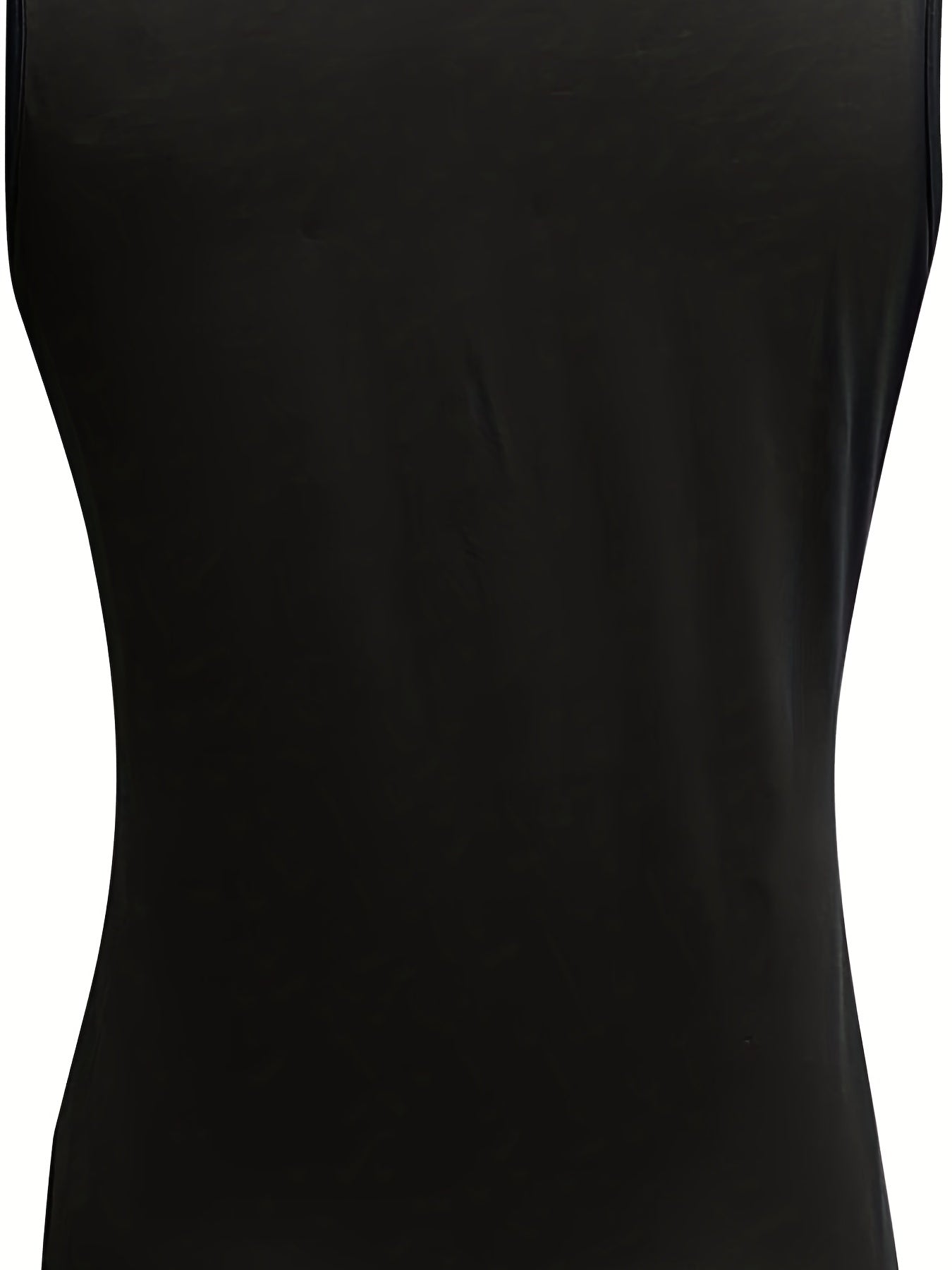  Sequin V Neck Tank Top Women's Casual Slight Stretch Tank Top