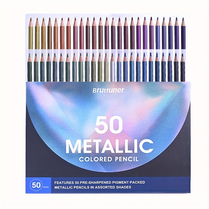 12 50 Colors Metal Lead Ideal for Students