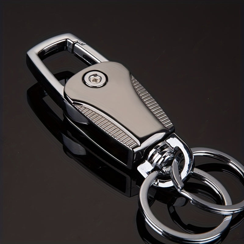 Folding Keychain High Waist Metal Pendant Retractable Boys Hanging Decoration