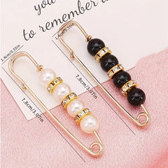 4pcs Clothes Safety Pins Waist Tightening Buckle Pants Brooch Women