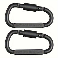 4pcs Aluminum D-ring Lock Buckle Backpack Water Cup Key Chain