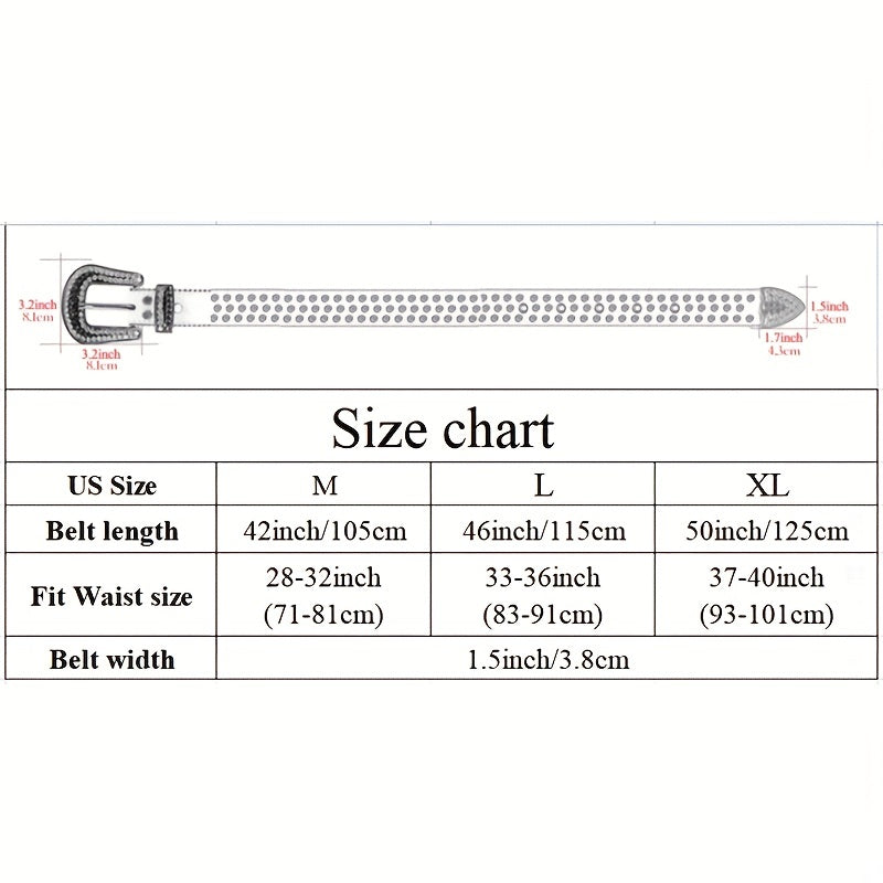 Yellow Sparkly Belt Y2K Punk Rivet Belts Rhinestone Round Buckle Belt