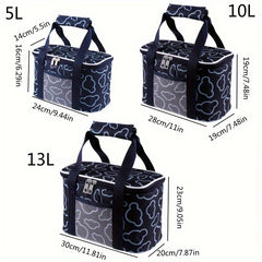 Portable Beverage Insulation Bag Waterproof Cooler Bento Bag