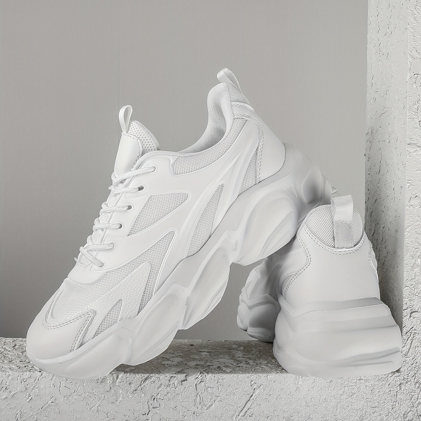 Men's Mesh Chunky Sneaker Summer Casual Shoes