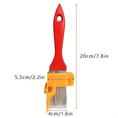 Separation Artifact Trimming Paint Brush Wall Corner Dark Interior Edge