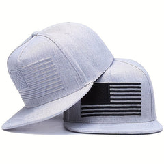 Men's American Flag Embroidered Hip Hop Baseball Cap