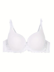  Lace Underwire Push Up Bra