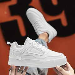 Men's Skate Shoes Casual Lace-up Walking Sneakers