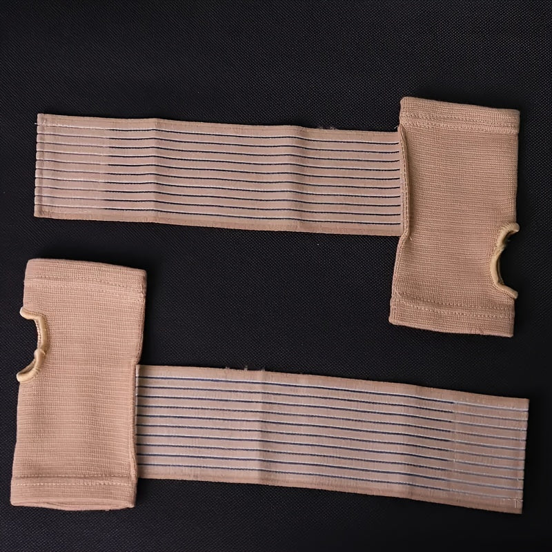 2pcs Pressurized Palm Guard Elastic Wrist Guard For Sports Cycling