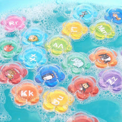 Floating Bath Learning Toys Alphabet Number Animal Water Play Set