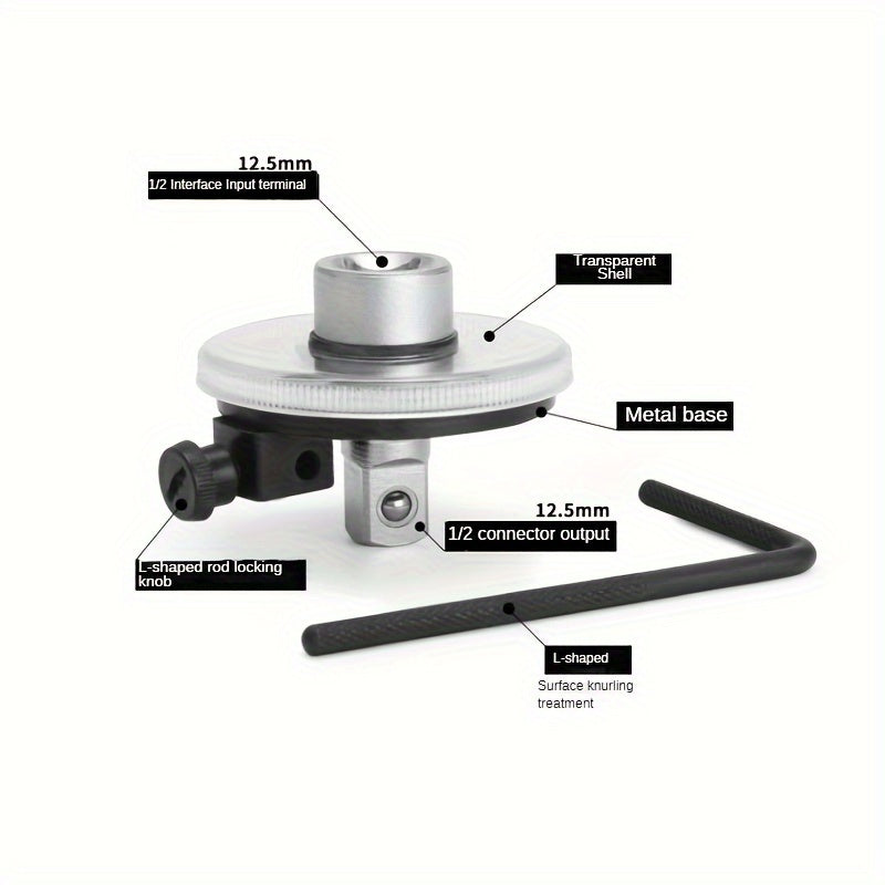 Automotive Torque Wrench with Dial Torquemeter Hand Tool