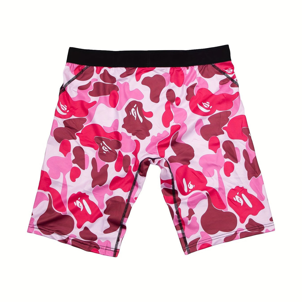 Camouflage Men's Stretch Boxer Briefs Breathable Shorts