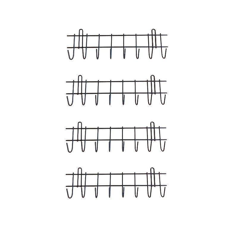 Heavy Duty Wall Storage Rack for Garden Tools Shovel Rake Broom