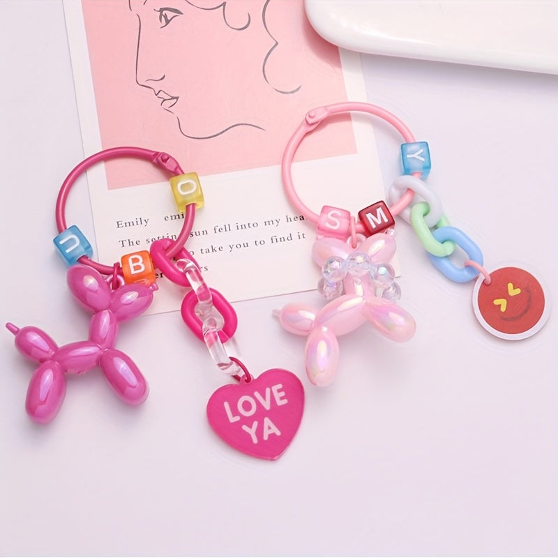Bubble Dog Doll Key Chain Pendant Bag Ornaments