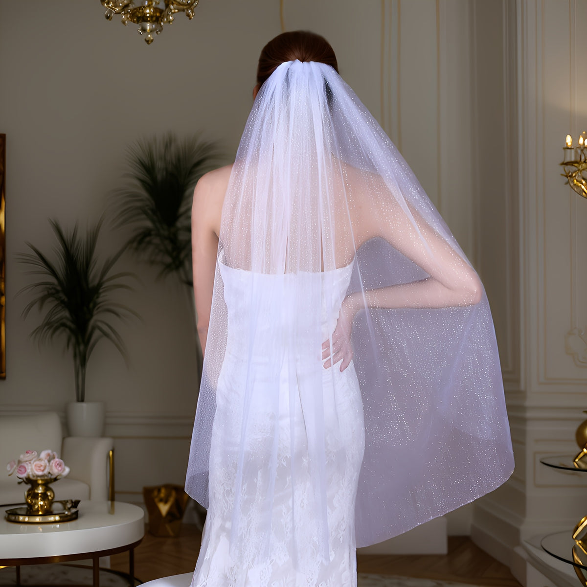 Sparkling Bridal Veil Dreamy Fairy Hair Accessory