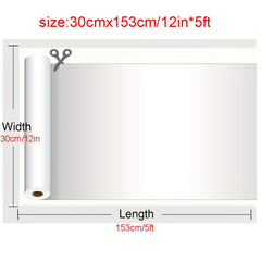 12IN 5FT Self Adhesive Vinyl DIY Sticker Glossy Colors Car Decal