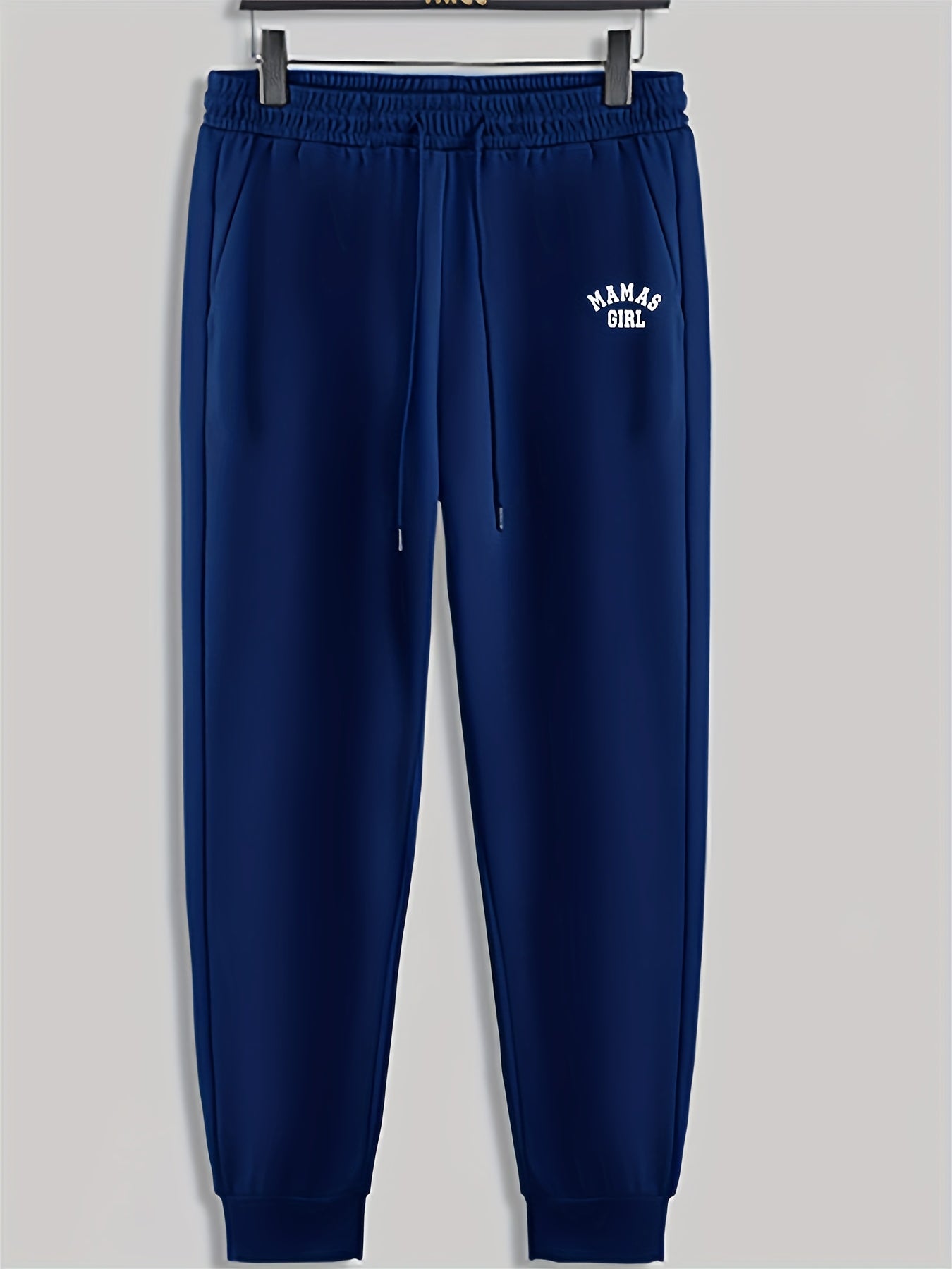 Mamas Girl Men's Drawstring Sweatpants for Spring Autumn