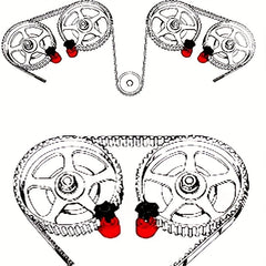 9Pcs Cam Timing Locking Retainer Fix Changer Automotive Tool Set