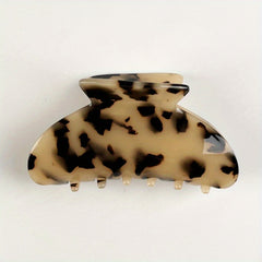 Women's Leopard Pattern Hair Clip Hair Claw Non-slip Hair Accessories
