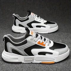 Men's Lace Up Skate Shoes Lightweight Non-slip Sneakers