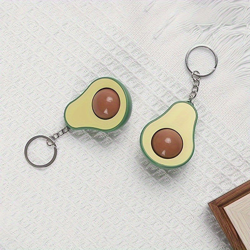 Avocado Keychain Mini Fun Fruit Pendant Backpack Decor