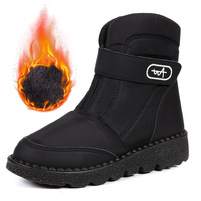 Women's Winter Snow Boots Faux Fur Lined Waterproof Mid Calf