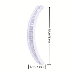 Banana Clip For Women Girls Nonslip Hair Clip Ponytail Holder Hair Accessories