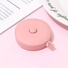 3pcs Leather Ruler Office Supplies Tape Measure Round Telescopic