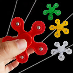 5 Pcs Fidget Spinner Toy Decompressing Toys Finger Toys Random Finger Spinners