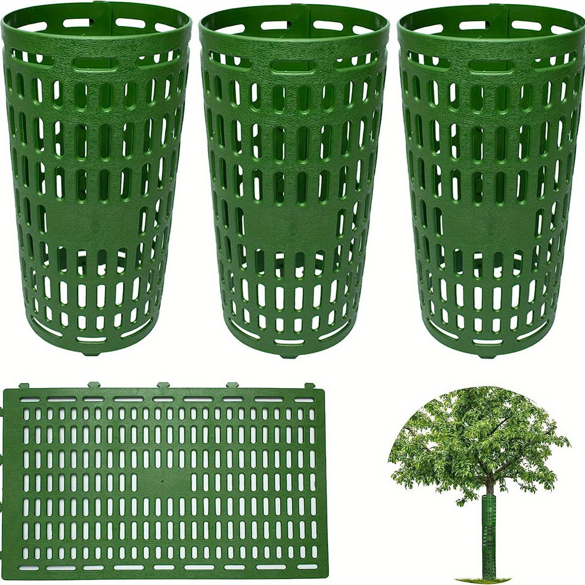 3 Packs Tree Trunk Protector Tree Guards Durable Tree Wrap Plant Protectors