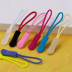 40pcs Mix Environmental Pull PU Zipper PVC Pull Head