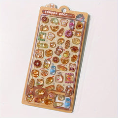3D Cartoon Stickers for Phones Computers Tablets