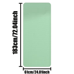 TPE Double colored Non slip Yoga Mat Soft Fitness Mat 183x61x0.6cm