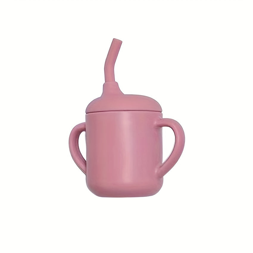 Silicone Training Cup With Straw for Baby/Toddler BPA-Free