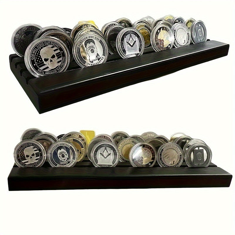 10pcs Plastic Round Box Coin Storage Container