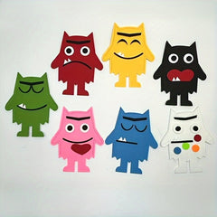 Anxiety Monster Hand Puppet Book Emotional Recognition Toys