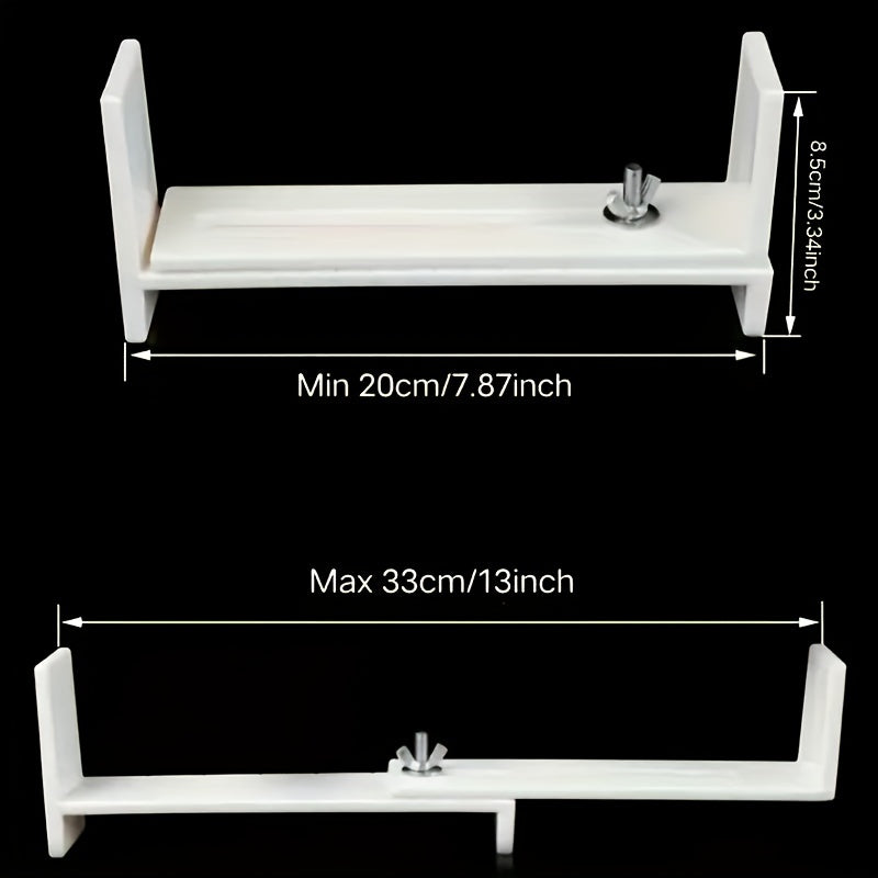 DIY Braiding Tool with Scale, Adjustable Length, Rugged Design