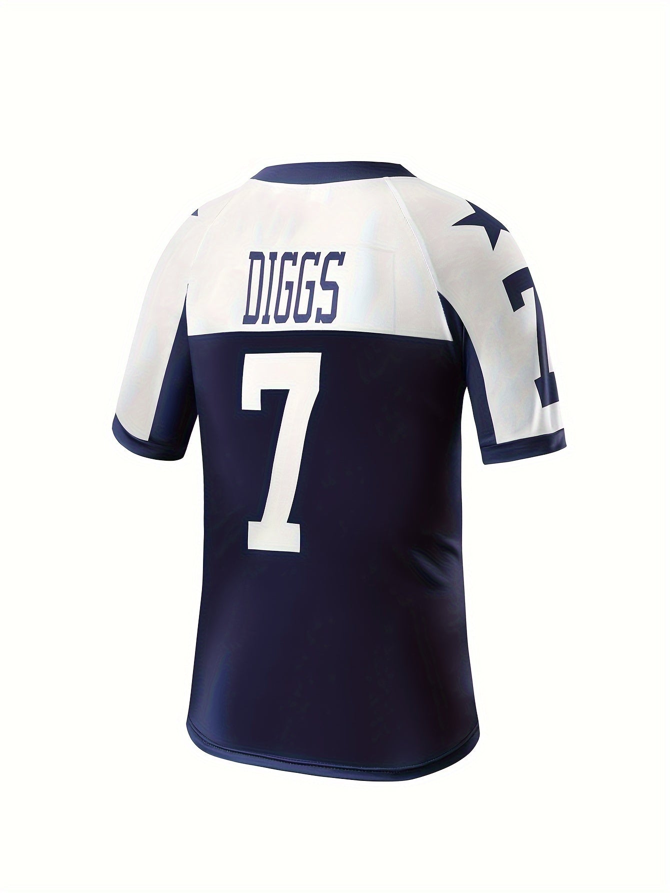 Kids American Football Jersey Rugby T-shirt Training Top