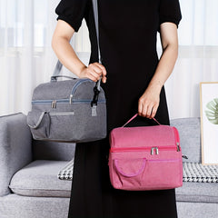 Waterproof Insulated Lunch Bag Large Capacity Handbag
