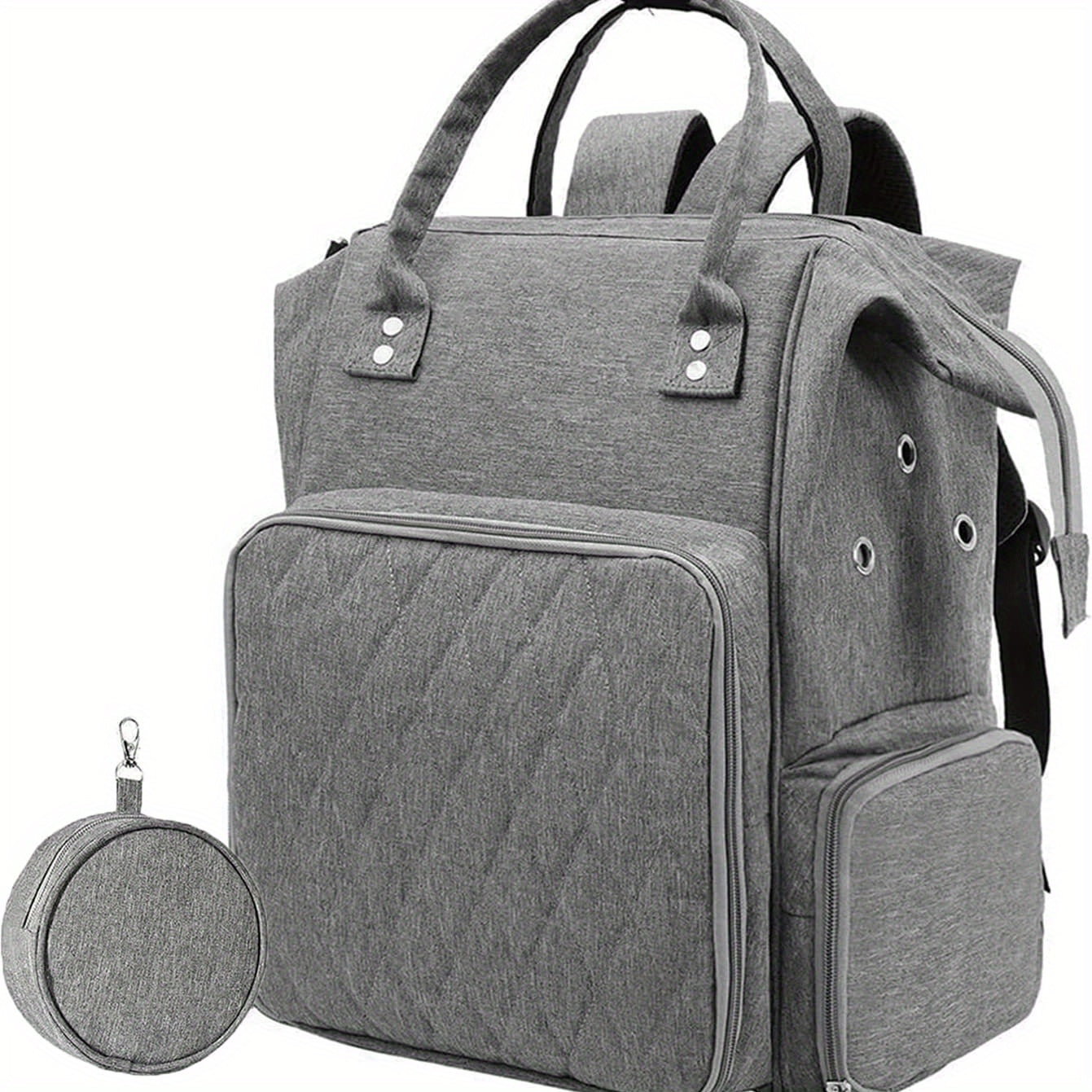 Knitting Bag Backpack Yarn Storage Organizer Tote Bag Holder Case