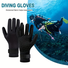 3mm 5mm Neoprene Diving Gloves for Winter Warmth