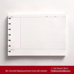 Creative Soft Leather Mind Map Book