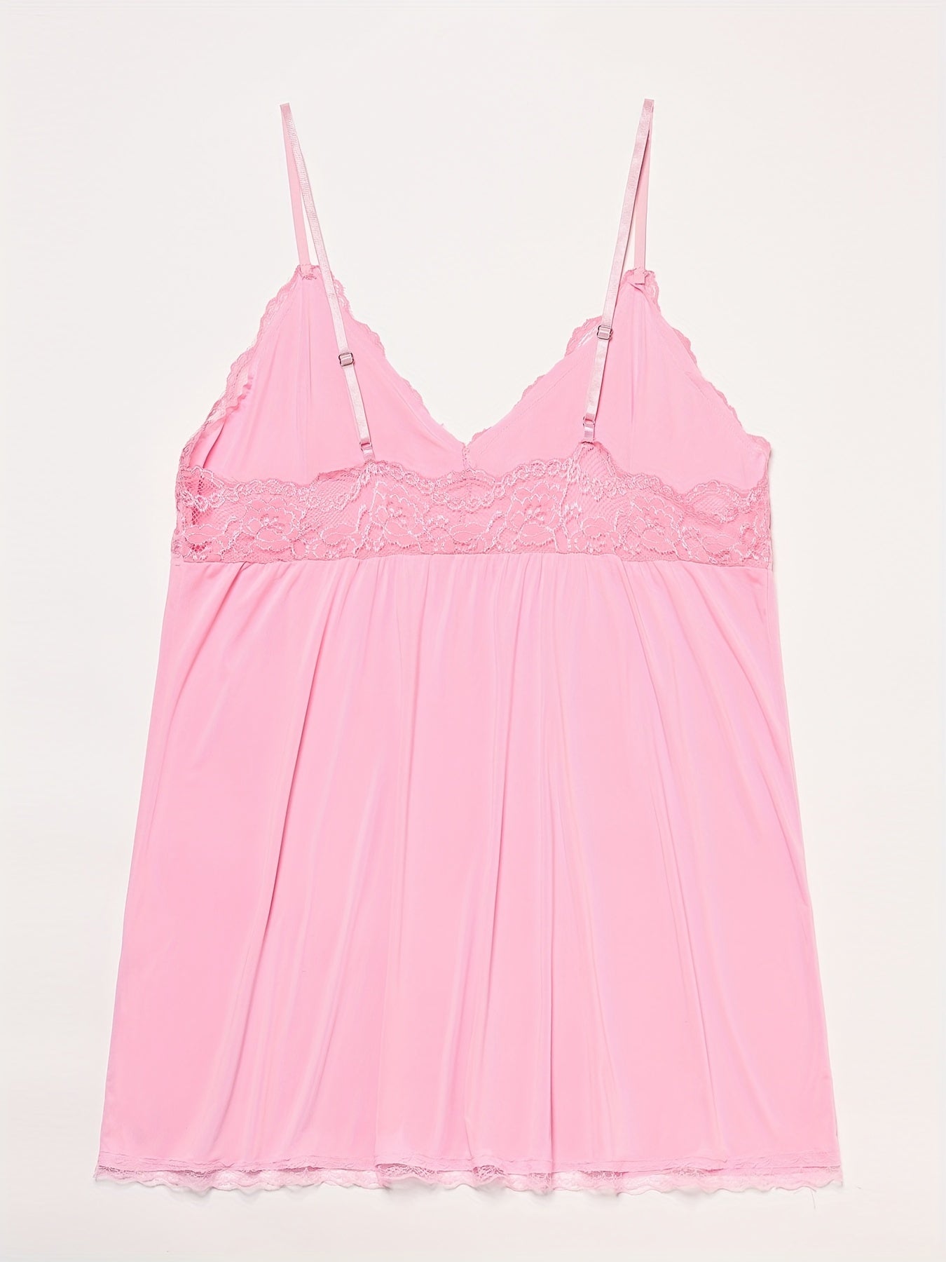  Nightgown Women's Plus V Neck Slip Dress Babydoll Nightdress